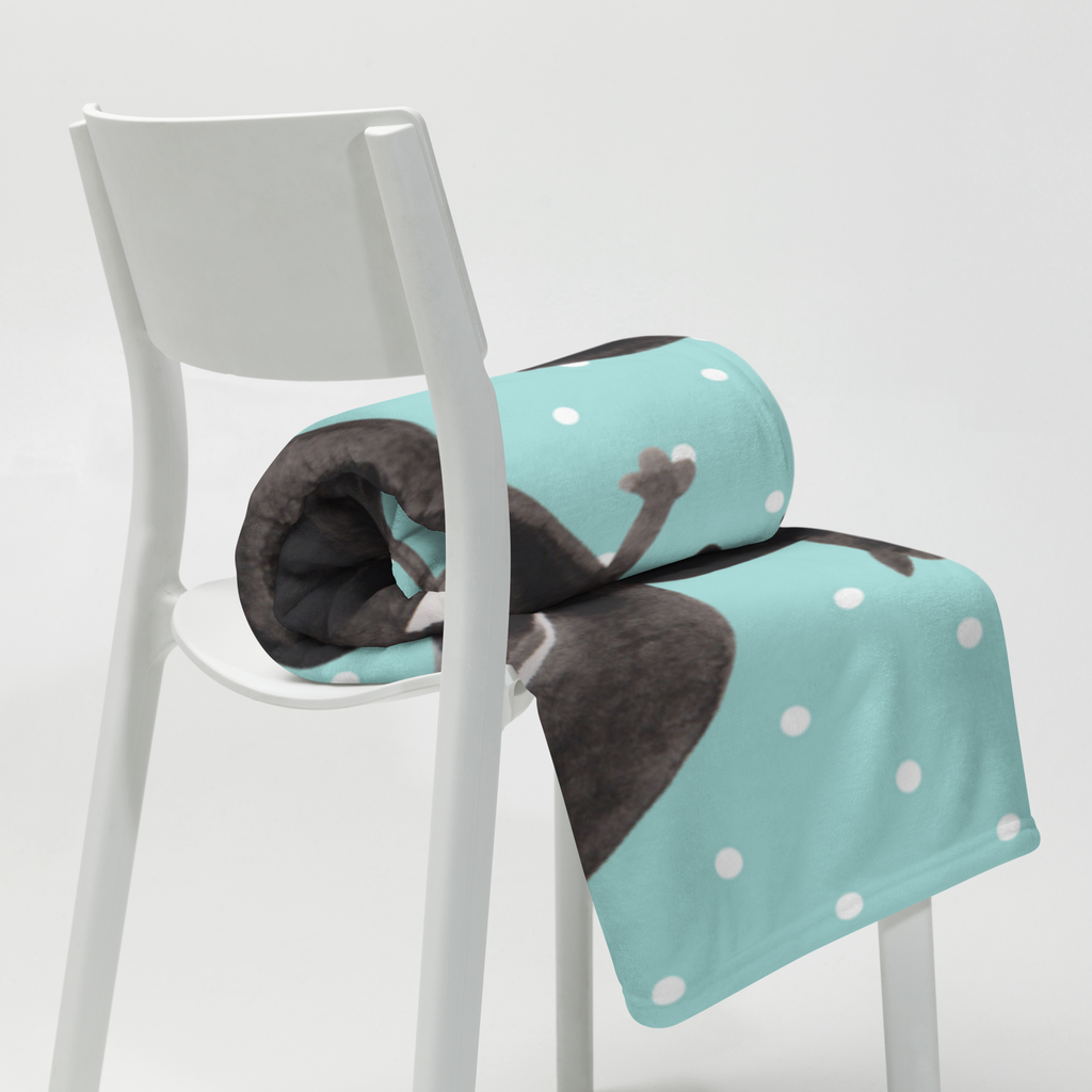 Kuscheldecke Stinktier Handstand Stinktier, Skunk, Wildtier, Raubtier, Stinker, Stinki, Spielplatz, verpielt, Kind,   Decke, Wohndecke, Tagesdecke, Wolldecke, Sofadecke  Stinktier, Skunk
