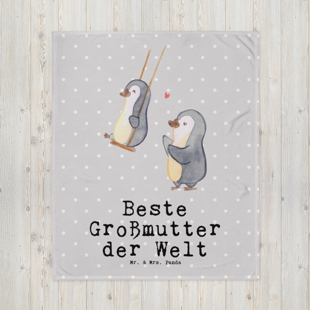 Kuscheldecke Pinguin Beste Großmutter der Welt Großmutter, Omi, Oma, Oma geworden, Grosseltern  Decke, Wohndecke, Tagesdecke, Wolldecke, Sofadecke  für, Dankeschön, Geschenk, Schenken, Geburtstag, Geburtstagsgeschenk, Geschenkidee, Danke, Bedanken, Mitbringsel, Freude machen, Geschenktipp