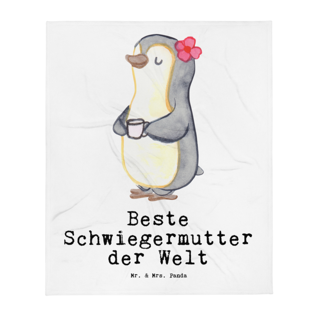 Kuscheldecke Pinguin Beste Schwiegermutter der Welt Schwiegermutter, Schwiegermama, Schwiegereltern, Mama, Mutter, Mutter des Ehepartners, angeheiratet, Dankeschön  Decke, Wohndecke, Tagesdecke, Wolldecke, Sofadecke  für, Dankeschön, Geschenk, Schenken, Geburtstag, Geburtstagsgeschenk, Geschenkidee, Danke, Bedanken, Mitbringsel, Freude machen, Geschenktipp