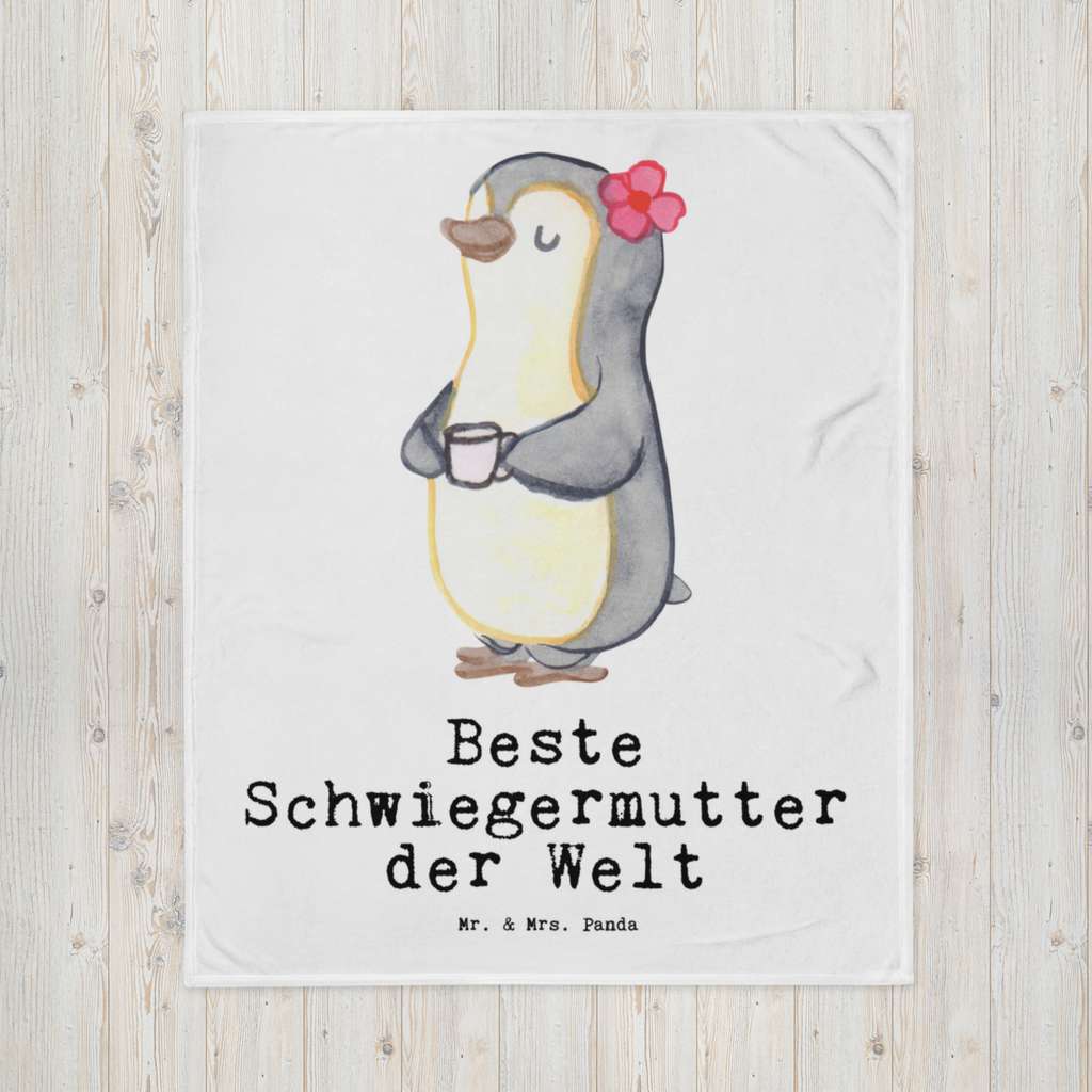 Kuscheldecke Pinguin Beste Schwiegermutter der Welt Schwiegermutter, Schwiegermama, Schwiegereltern, Mama, Mutter, Mutter des Ehepartners, angeheiratet, Dankeschön  Decke, Wohndecke, Tagesdecke, Wolldecke, Sofadecke  für, Dankeschön, Geschenk, Schenken, Geburtstag, Geburtstagsgeschenk, Geschenkidee, Danke, Bedanken, Mitbringsel, Freude machen, Geschenktipp
