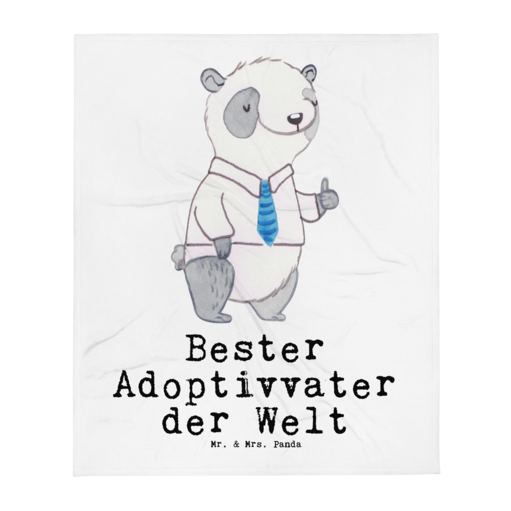 Kuscheldecke Panda Bester Adoptivvater der Welt Adoptiv vater,Adoption, adoptiert, Adoptivvater  Decke, Wohndecke, Tagesdecke, Wolldecke, Sofadecke  für, Dankeschön, Geschenk, Schenken, Geburtstag, Geburtstagsgeschenk, Geschenkidee, Danke, Bedanken, Mitbringsel, Freude machen, Geschenktipp