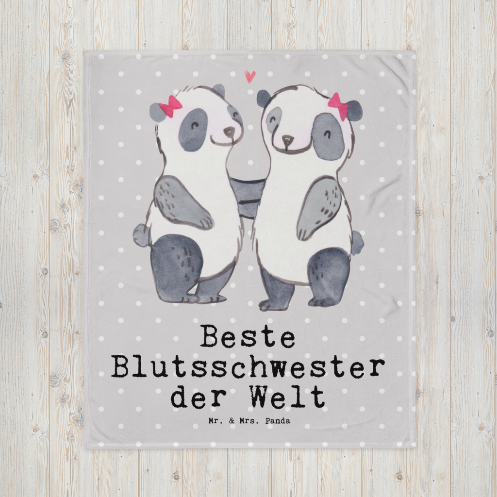 Kuscheldecke Panda Beste Blutsschwester der Welt Blutsschwester, Blutsgeschwister, Freundin, Bae, Schwestern, Schwester, Geschwister, Schwesterherz, Sister, Geschenk, Familie, Kleinigkeit, Beste, Tochter, Liebe  Decke, Wohndecke, Tagesdecke, Wolldecke, Sofadecke  für, Dankeschön, Geschenk, Schenken, Geburtstag, Geburtstagsgeschenk, Geschenkidee, Danke, Bedanken, Mitbringsel, Freude machen, Geschenktipp
