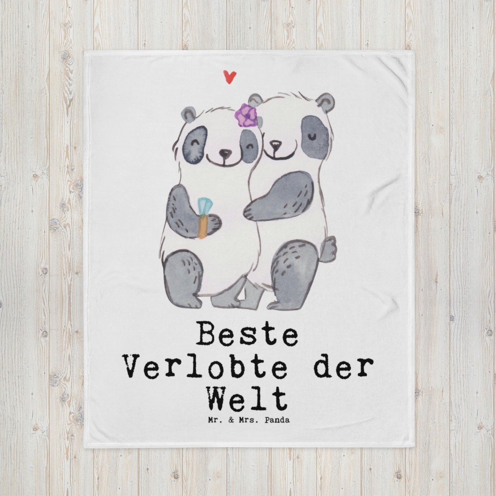 Kuscheldecke Panda Beste Verlobte der Welt Verlobte, Verloben, Verlobung, Traumfrau, Frau, Freundin, Ehefrau, Zukünftige, Hochzeit, Ehe,   Decke, Wohndecke, Tagesdecke, Wolldecke, Sofadecke  für, Dankeschön, Geschenk, Schenken, Geburtstag, Geburtstagsgeschenk, Geschenkidee, Danke, Bedanken, Mitbringsel, Freude machen, Geschenktipp