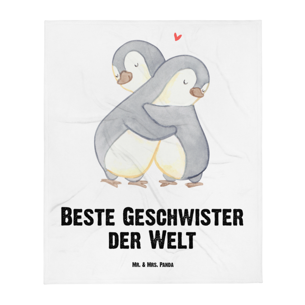 Kuscheldecke Pinguin Beste Geschwister der Welt Geschwister, Geschwisterchen, Bruder, Schwester, Schwestern, Brüder, Familie, Nachwuchs, Geburtstagsgeschenk, Geburtstag,   Decke, Wohndecke, Tagesdecke, Wolldecke, Sofadecke  für, Dankeschön, Geschenk, Schenken, Geburtstag, Geburtstagsgeschenk, Geschenkidee, Danke, Bedanken, Mitbringsel, Freude machen, Geschenktipp