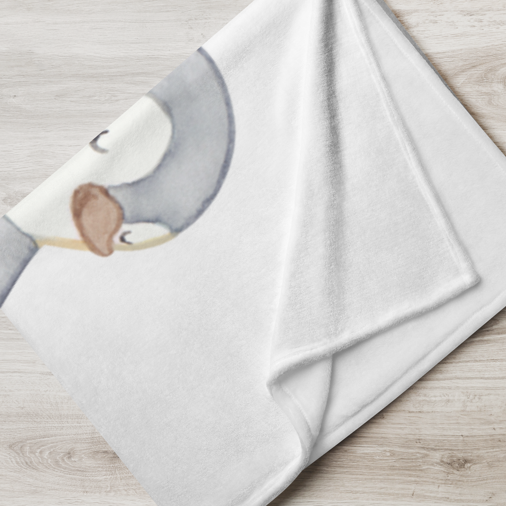 Kuscheldecke Pinguin Beste Halbschwester der Welt Halbschwester, Stiefschwester, Stiefgeschwister, Schwestern, Schwester, Geschwister, Schwesterherz, Sister, Geschenk, Familie, Kleinigkeit, Beste, Tochter, Liebe, Kinder   Decke, Wohndecke, Tagesdecke, Wolldecke, Sofadecke  für, Dankeschön, Geschenk, Schenken, Geburtstag, Geburtstagsgeschenk, Geschenkidee, Danke, Bedanken, Mitbringsel, Freude machen, Geschenktipp