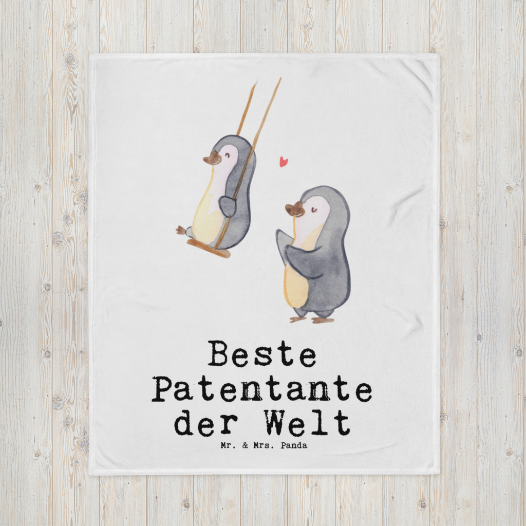 Kuscheldecke Pinguin Beste Patentante der Welt Patentante, Paten Tante, Lieblingstante, Taufpartner, Taufe, Familie, Geschenk, Mitbringsel, Kleinigkeit, Dankeschön, Nichte, Neffe  Decke, Wohndecke, Tagesdecke, Wolldecke, Sofadecke  für, Dankeschön, Geschenk, Schenken, Geburtstag, Geburtstagsgeschenk, Geschenkidee, Danke, Bedanken, Mitbringsel, Freude machen, Geschenktipp