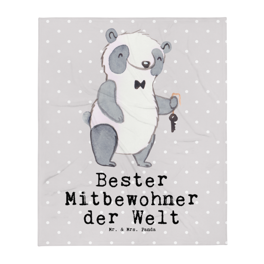 Kuscheldecke Panda Bester Mitbewohner der Welt Mitbewohner, WG, Zimmernachbar, Wohngemeinschaft, WG-Bewohner, Zimmerkollege, Zimmergenosse, Stubenkamerad  Decke, Wohndecke, Tagesdecke, Wolldecke, Sofadecke  für, Dankeschön, Geschenk, Schenken, Geburtstag, Geburtstagsgeschenk, Geschenkidee, Danke, Bedanken, Mitbringsel, Freude machen, Geschenktipp