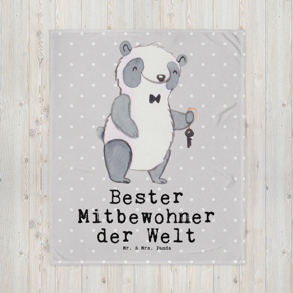 Kuscheldecke Panda Bester Mitbewohner der Welt Mitbewohner, WG, Zimmernachbar, Wohngemeinschaft, WG-Bewohner, Zimmerkollege, Zimmergenosse, Stubenkamerad  Decke, Wohndecke, Tagesdecke, Wolldecke, Sofadecke  für, Dankeschön, Geschenk, Schenken, Geburtstag, Geburtstagsgeschenk, Geschenkidee, Danke, Bedanken, Mitbringsel, Freude machen, Geschenktipp