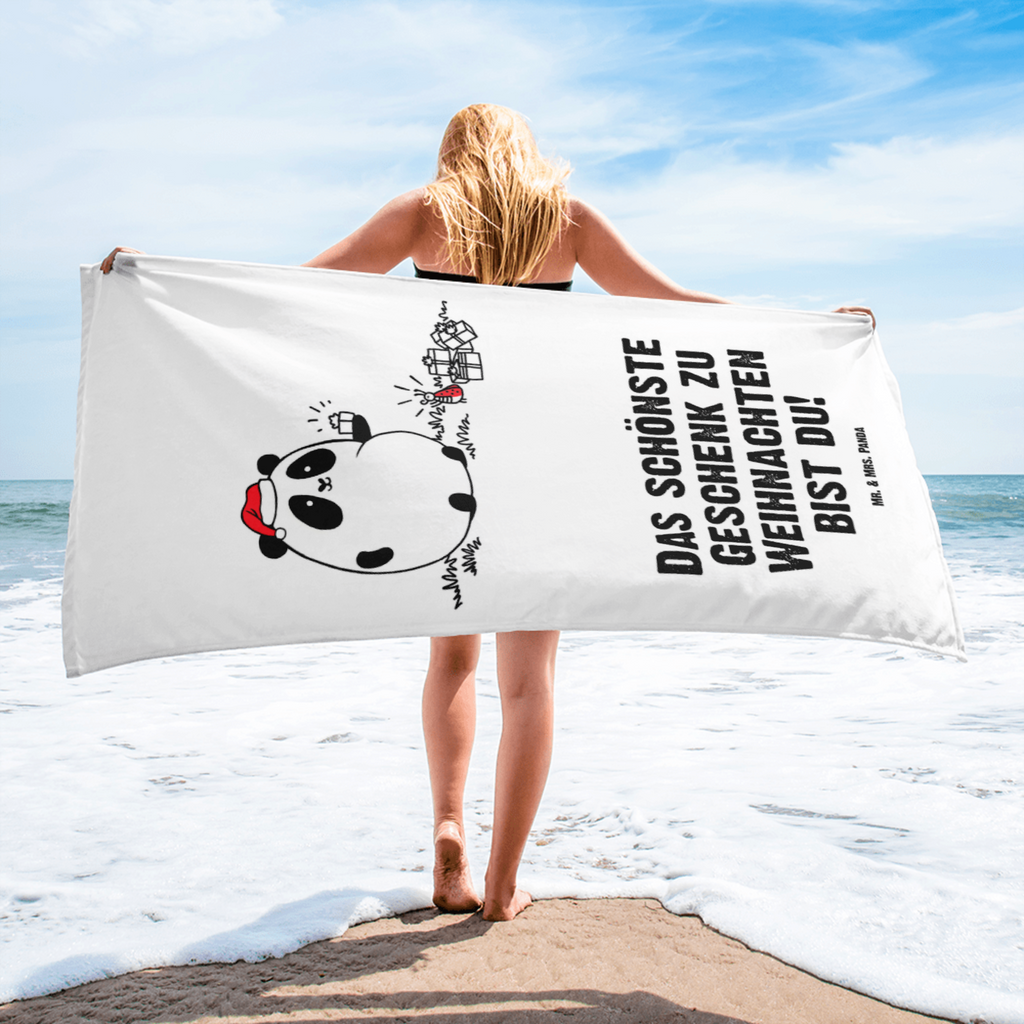 XL Badehandtuch Easy & Peasy Weihnachtsgeschenk  Handtuch, Badetuch, Duschtuch, Strandtuch, Saunatuch  
