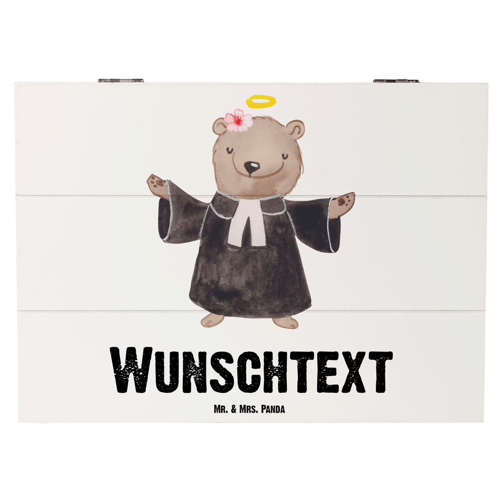 Personalisierte Holzkiste Pfarrerin mit Herz Holzkiste mit Namen, Kiste mit Namen, Schatzkiste mit Namen, Truhe mit Namen, Schatulle mit Namen, Erinnerungsbox mit Namen, Erinnerungskiste, mit Namen, Dekokiste mit Namen, Aufbewahrungsbox mit Namen, Holzkiste Personalisiert, Kiste Personalisiert, Schatzkiste Personalisiert, Truhe Personalisiert, Schatulle Personalisiert, Erinnerungsbox Personalisiert, Erinnerungskiste Personalisiert, Dekokiste Personalisiert, Aufbewahrungsbox Personalisiert, Beruf, Ausbildung, Jubiläum, Abschied, Rente, Kollege, Kollegin, Geschenk, Schenken, Arbeitskollege, Mitarbeiter, Firma, Danke, Dankeschön, Pastorin, Dienerin Gottes<br />Geistliche, Pfarrerin, Predigerin<br />Priesterin, Theologin, Kirche