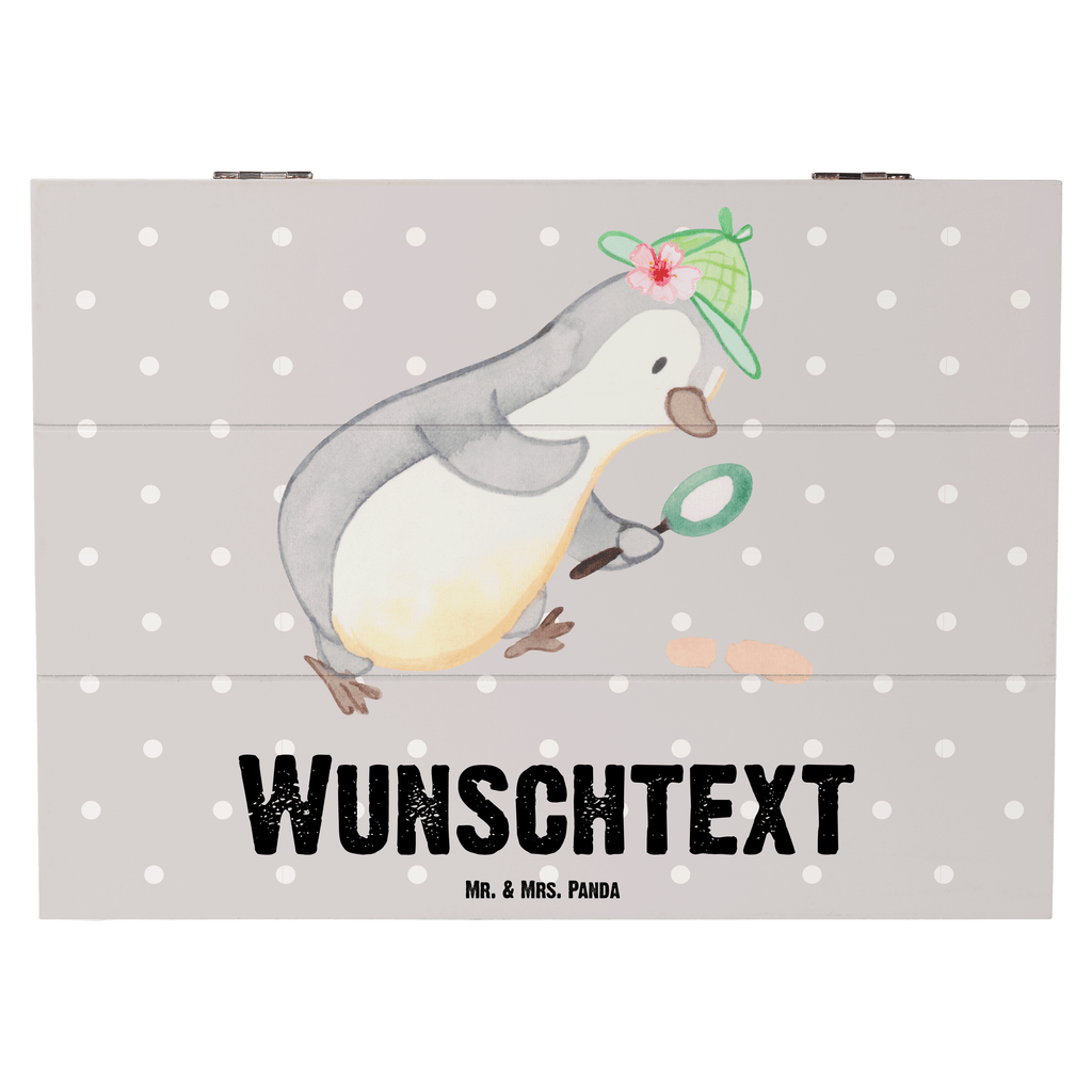 Personalisierte Holzkiste Detektivin mit Herz Holzkiste mit Namen, Kiste mit Namen, Schatzkiste mit Namen, Truhe mit Namen, Schatulle mit Namen, Erinnerungsbox mit Namen, Erinnerungskiste, mit Namen, Dekokiste mit Namen, Aufbewahrungsbox mit Namen, Holzkiste Personalisiert, Kiste Personalisiert, Schatzkiste Personalisiert, Truhe Personalisiert, Schatulle Personalisiert, Erinnerungsbox Personalisiert, Erinnerungskiste Personalisiert, Dekokiste Personalisiert, Aufbewahrungsbox Personalisiert, Beruf, Ausbildung, Jubiläum, Abschied, Rente, Kollege, Kollegin, Geschenk, Schenken, Arbeitskollege, Mitarbeiter, Firma, Danke, Dankeschön, Detektivin, Ermittlerin, Agentin, Privatdetektei, Berufsdetektivin, Wirtschaftsdetektei, Detektivausbildung, Spurensuche