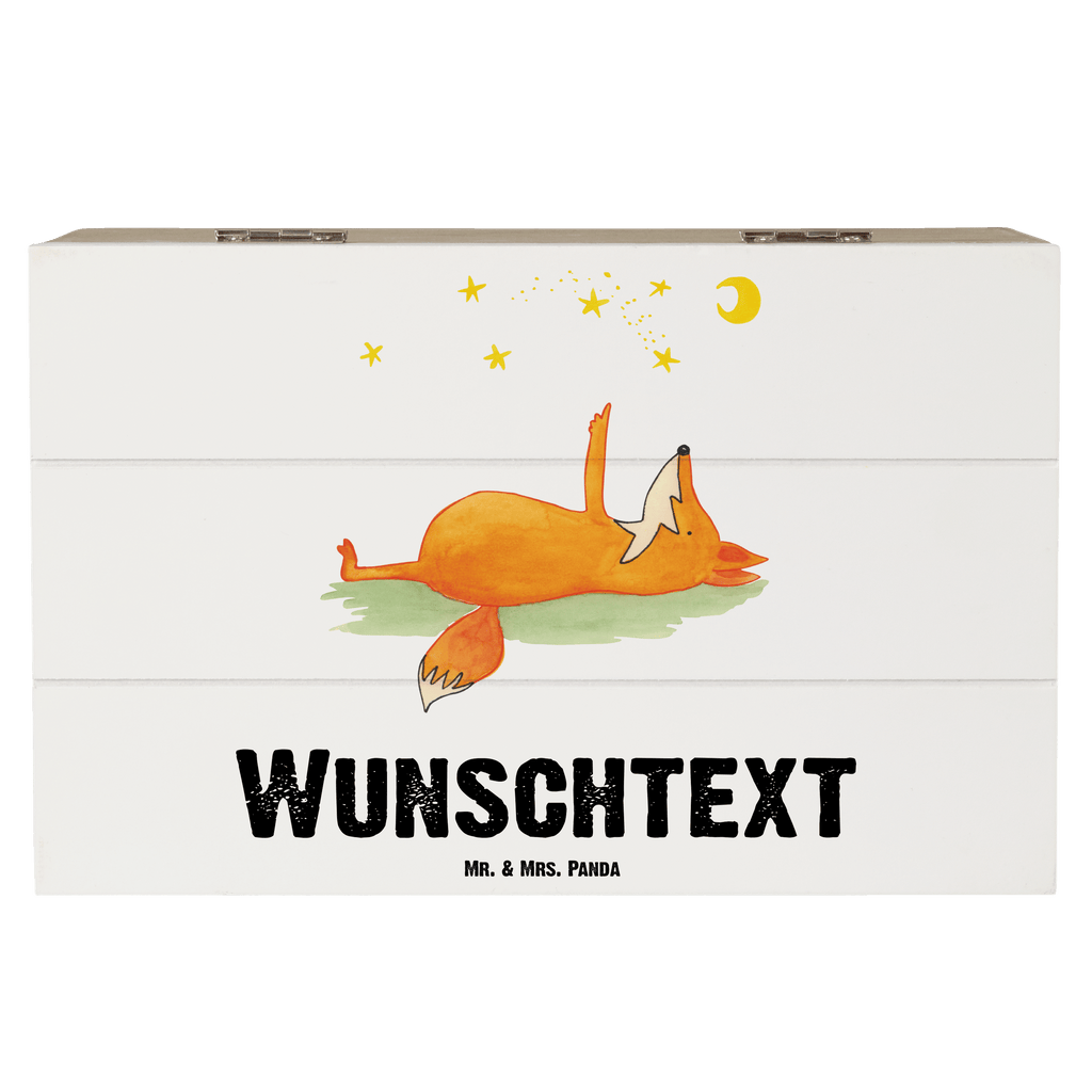Personalisierte Holzkiste  Fuchs Sterne Fuchs, Füchse, tröstende Worte, Spruch positiv, Spruch schön, Romantik, Always Look on the Bright Side of Life Holzkiste, Kiste, Schatzkiste, Truhe, Schatulle, Erinnerungsbox, Erinnerungskiste, Geschenkbox, Dekokiste, Aufbewahrungsbox  Fuchs