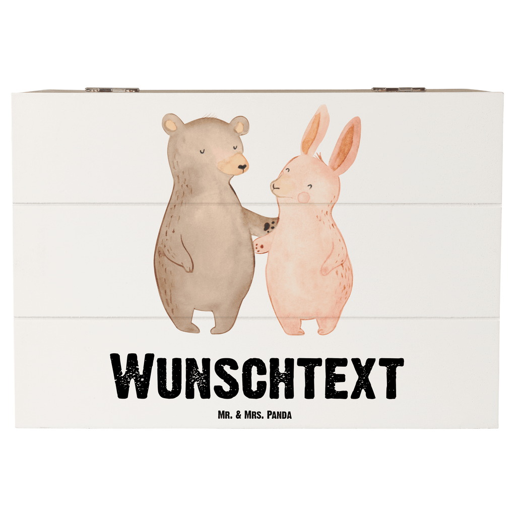 Personalisierte Holzkiste Bär Hase Umarmen Holzkiste mit Namen, Kiste mit Namen, Schatzkiste mit Namen, Truhe mit Namen, Schatulle mit Namen, Erinnerungsbox mit Namen, Erinnerungskiste, mit Namen, Dekokiste mit Namen, Aufbewahrungsbox mit Namen, Holzkiste Personalisiert, Kiste Personalisiert, Schatzkiste Personalisiert, Truhe Personalisiert, Schatulle Personalisiert, Erinnerungsbox Personalisiert, Erinnerungskiste Personalisiert, Dekokiste Personalisiert, Aufbewahrungsbox Personalisiert, Liebe, Partner, Freund, Freundin, Ehemann, Ehefrau, Heiraten, Verlobung, Heiratsantrag, Liebesgeschenk, Jahrestag, Hocheitstag, Freunde, bester Freund, Hase, Bär, Bärchen, best friends