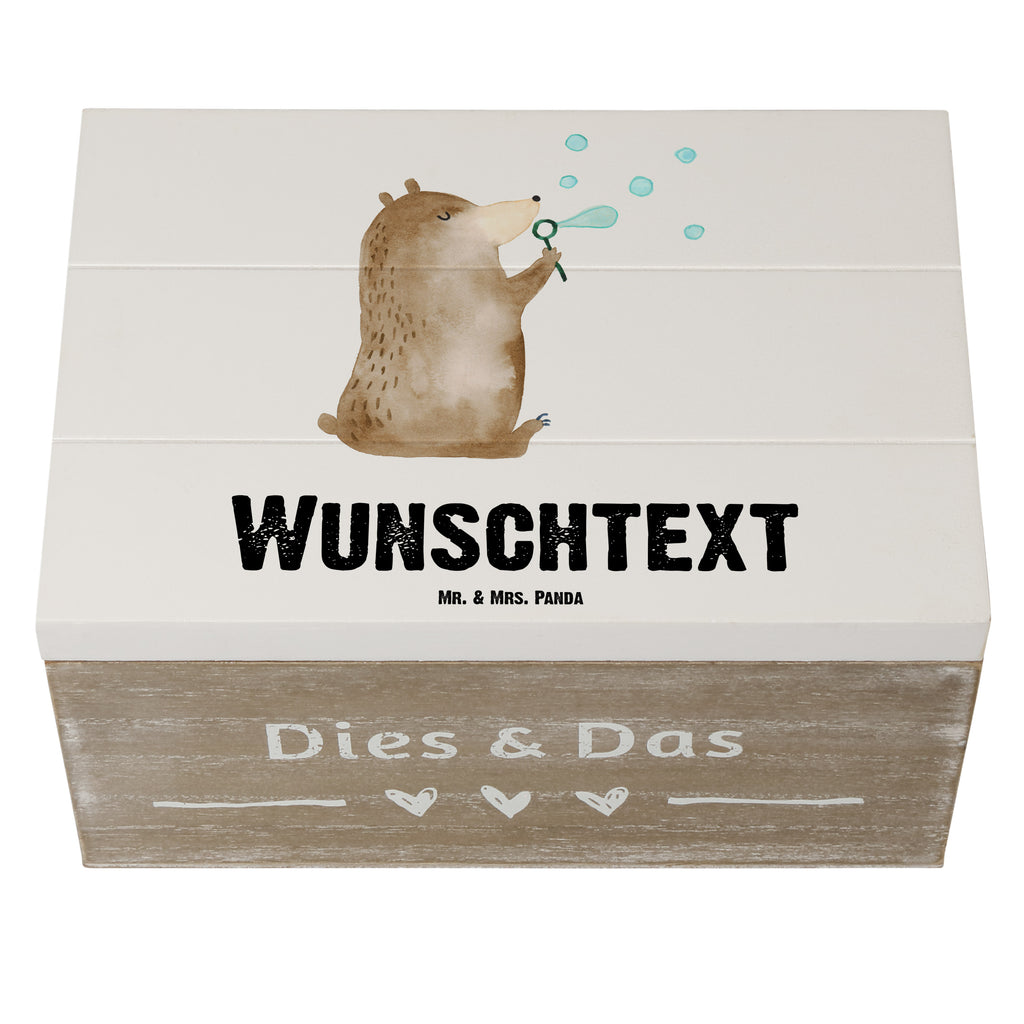 Personalisierte Holzkiste Bär Seifenblasen Holzkiste mit Namen, Kiste mit Namen, Schatzkiste mit Namen, Truhe mit Namen, Schatulle mit Namen, Erinnerungsbox mit Namen, Erinnerungskiste, mit Namen, Dekokiste mit Namen, Aufbewahrungsbox mit Namen, Holzkiste Personalisiert, Kiste Personalisiert, Schatzkiste Personalisiert, Truhe Personalisiert, Schatulle Personalisiert, Erinnerungsbox Personalisiert, Erinnerungskiste Personalisiert, Dekokiste Personalisiert, Aufbewahrungsbox Personalisiert, Bär, Teddy, Teddybär, Seifenblasen Bär Lustig Sein Glücklich Traurig Happy