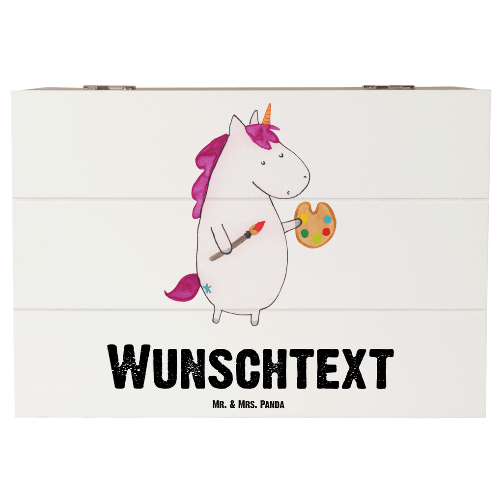 Personalisierte Holzkiste Einhorn Künstler Holzkiste mit Namen, Kiste mit Namen, Schatzkiste mit Namen, Truhe mit Namen, Schatulle mit Namen, Erinnerungsbox mit Namen, Erinnerungskiste, mit Namen, Dekokiste mit Namen, Aufbewahrungsbox mit Namen, Holzkiste Personalisiert, Kiste Personalisiert, Schatzkiste Personalisiert, Truhe Personalisiert, Schatulle Personalisiert, Erinnerungsbox Personalisiert, Erinnerungskiste Personalisiert, Dekokiste Personalisiert, Aufbewahrungsbox Personalisiert, Einhorn, Einhörner, Einhorn Deko, Pegasus, Unicorn, Englisch, Künstler, Artist, Malen, Zeichnen, Welt, Farbe, Stift, Pinsel, Geschenk, Maler