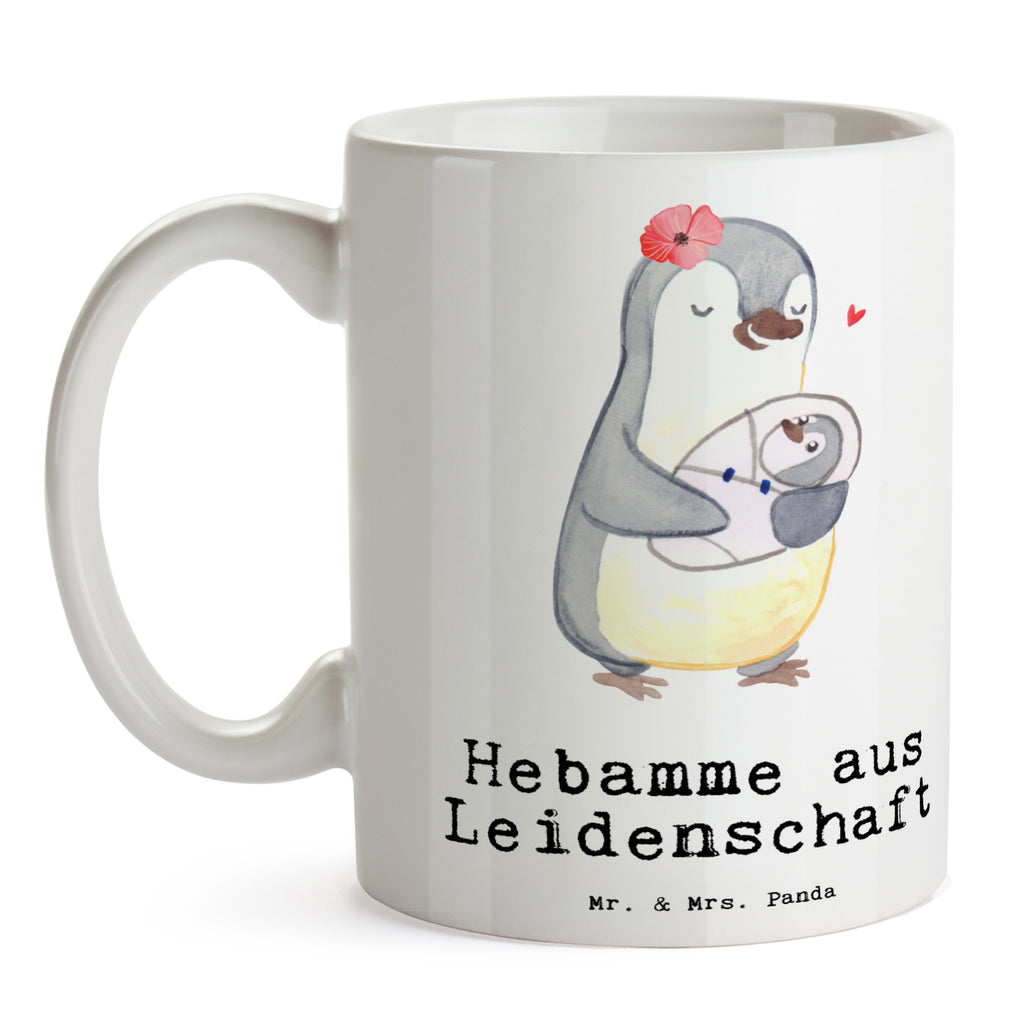 Tasse Hebamme aus Leidenschaft Hebamme, Geburtshelfer Becher, Kaffeetasse, Kaffeebecher, Tee, Frühstück, Büro  Beruf, Ausbildung, Jubiläum, Abschied, Rente, Kollege, Kollegin, Geschenk, Schenken, Arbeitskollege, Mitarbeiter, Firma, Danke, Dankeschön