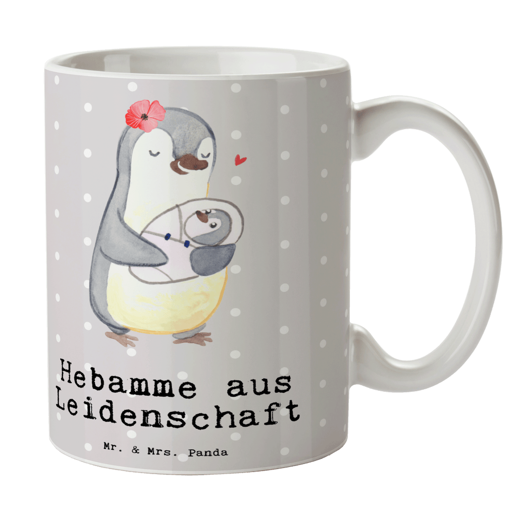 Tasse Hebamme aus Leidenschaft Hebamme, Geburtshelfer Becher, Kaffeetasse, Kaffeebecher, Tee, Frühstück, Büro  Beruf, Ausbildung, Jubiläum, Abschied, Rente, Kollege, Kollegin, Geschenk, Schenken, Arbeitskollege, Mitarbeiter, Firma, Danke, Dankeschön