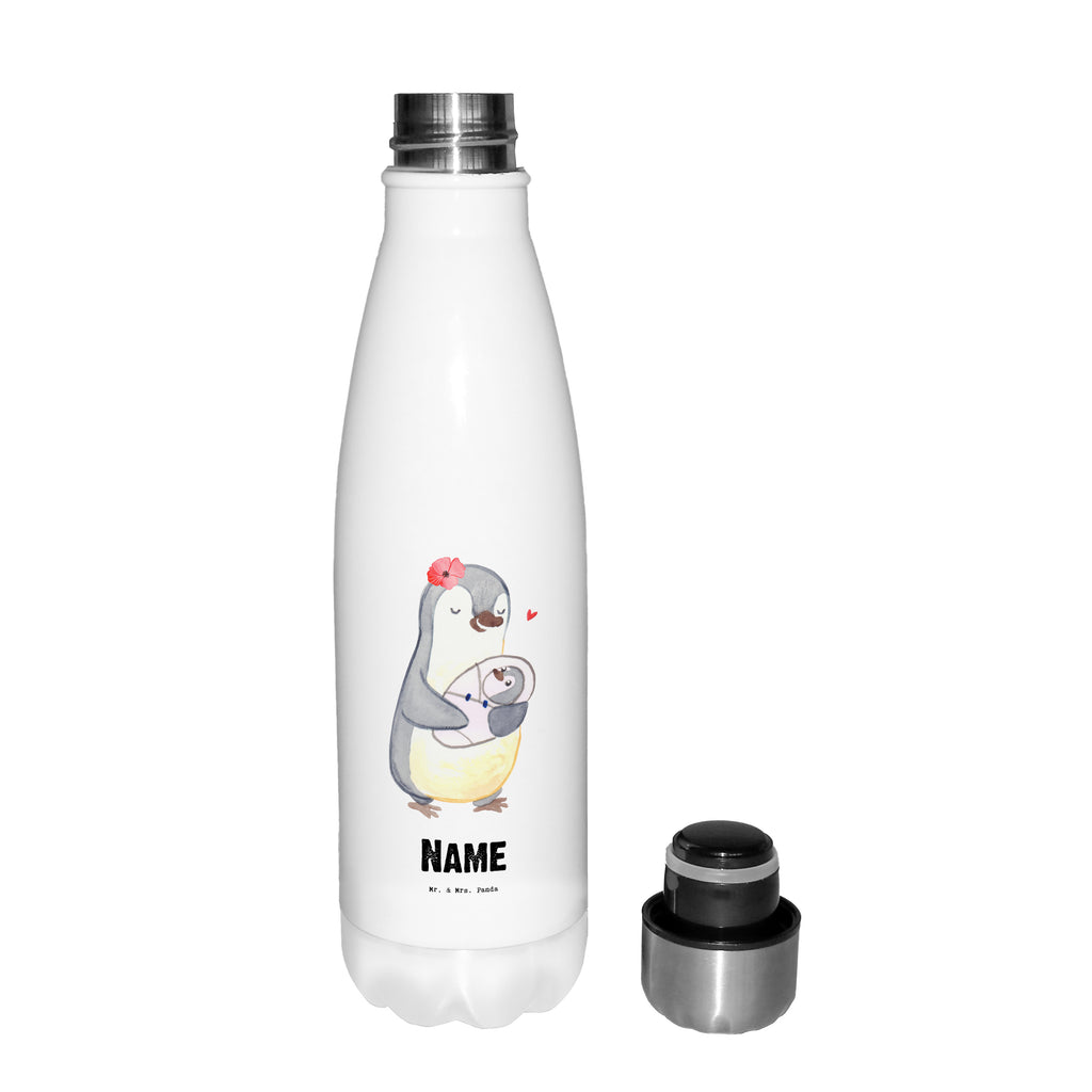 Personalisierte Thermosflasche Hebamme aus Leidenschaft Personalisierte Isolierflasche, Personalisierte Thermoflasche, Personalisierte Trinkflasche, Trinkflasche Mit Namen, Wunschname, Bedrucken, Namensflasche, Beruf, Ausbildung, Jubiläum, Abschied, Rente, Kollege, Kollegin, Geschenk, Schenken, Arbeitskollege, Mitarbeiter, Firma, Danke, Dankeschön, Hebamme, Geburtshelfer