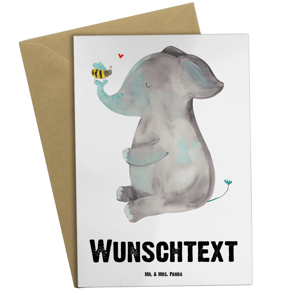 Personalisierte Grußkarte Elefant & Biene Personalisierte Grußkarte, Personalisiertere Klappkarte, Personalisierte Einladungskarte, Personalisierte Glückwunschkarte, Personalisierte Hochzeitskarte, Personalisierte Geburtstagskarte, Grußkarte mit Namen, Grußkarte selber drucken, Grußkarte selbst gestalten, Grußkarte mit persönlichen Nachrichten, Grußkarte als Geldgeschenk, Grußkarten personalisiert, Tiermotive, Gute Laune, lustige Sprüche, Tiere, Elefant, Biene, Liebe, Liebesbeweis, Jahrestag, Liebesgeschenk, Heiratsantrag, Hochzeitsgeschenk, Liebesspruch