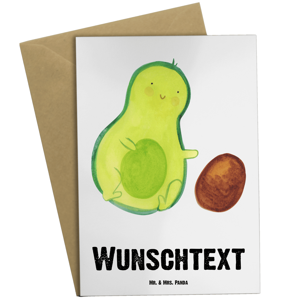 Personalisierte Grußkarte Avocado rollt Kern Personalisierte Grußkarte, Personalisiertere Klappkarte, Personalisierte Einladungskarte, Personalisierte Glückwunschkarte, Personalisierte Hochzeitskarte, Personalisierte Geburtstagskarte, Grußkarte mit Namen, Grußkarte selber drucken, Grußkarte selbst gestalten, Grußkarte mit persönlichen Nachrichten, Grußkarte als Geldgeschenk, Grußkarten personalisiert, Avocado, Veggie, Vegan, Gesund, Avocados, Schwanger, Geburt, Geburtstag, Säugling, Kind, erstes Kind, zur Geburt, Schwangerschaft, Babyparty, Baby, große Liebe, Liebe, Love
