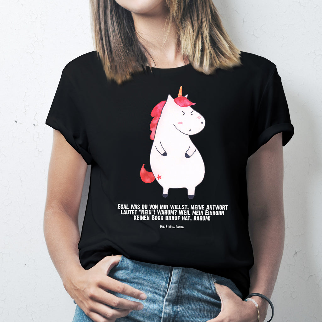 Personalisiertes T-Shirt Einhorn wütend Einhorn, Einhörner, Unicorn, Realität, Ansage, lustlos, nein, Büro, Arbeit, wütend, dumme Fragen, lustig, Spaß, Geschenk  T-Shirt Personalisiert, T-Shirt mit Namen, T-Shirt mit Aufruck, Männer, Frauen  Einhorn, Einhörner, Einhorn Deko, Pegasus, Unicorn