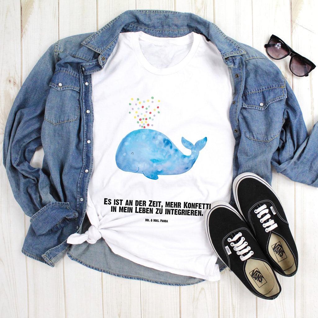 Personalisiertes T-Shirt Wal Konfetti Wal, Konfetti, Wale, Motivation, Neuanfang, Trennung, Diät, Abnehmen, Neustart, Lebensabschnitt, Geburtstag,  T-Shirt Personalisiert, T-Shirt mit Namen, T-Shirt mit Aufruck, Männer, Frauen  Meerestiere, Meer, Urlaub