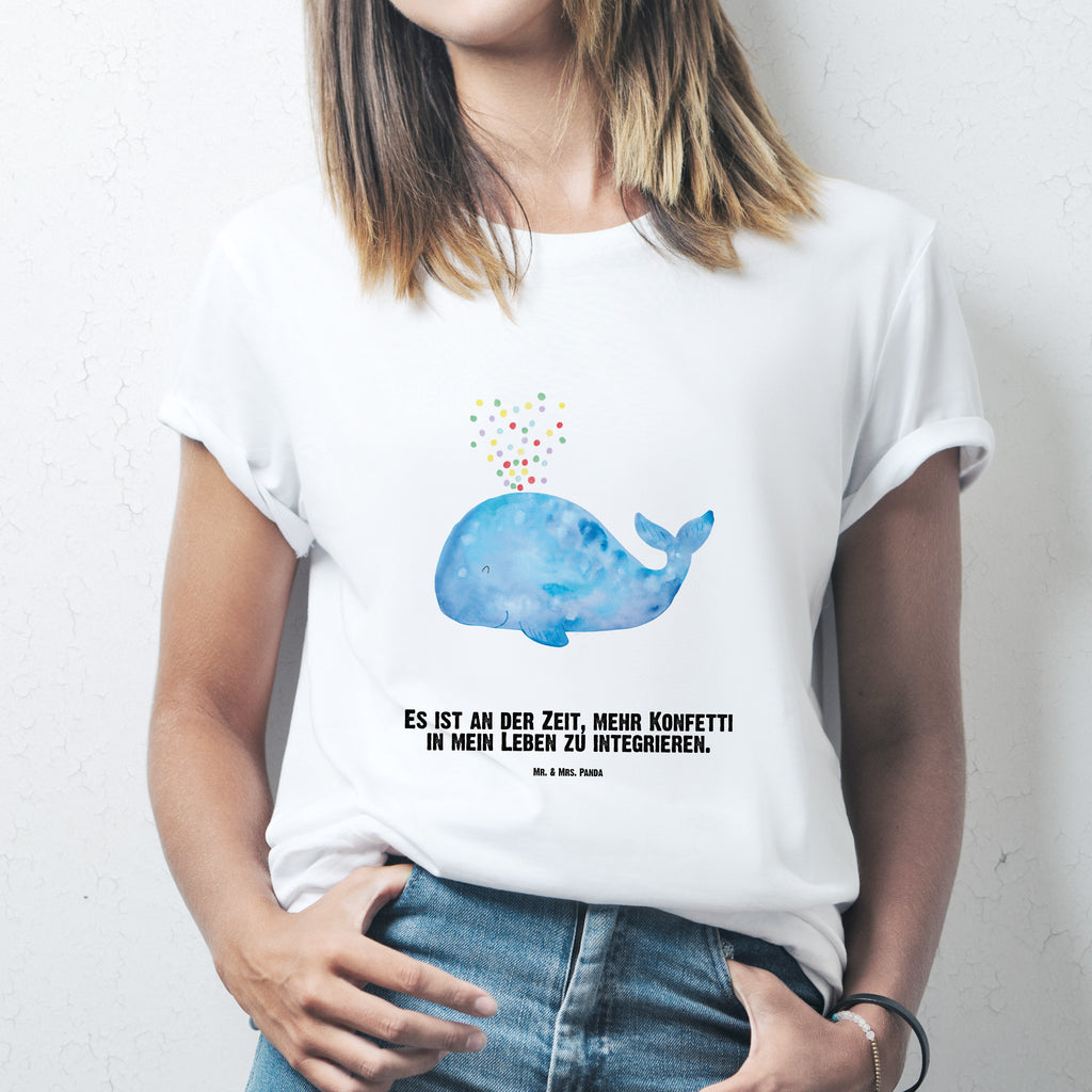 Personalisiertes T-Shirt Wal Konfetti Wal, Konfetti, Wale, Motivation, Neuanfang, Trennung, Diät, Abnehmen, Neustart, Lebensabschnitt, Geburtstag,  T-Shirt Personalisiert, T-Shirt mit Namen, T-Shirt mit Aufruck, Männer, Frauen  Meerestiere, Meer, Urlaub