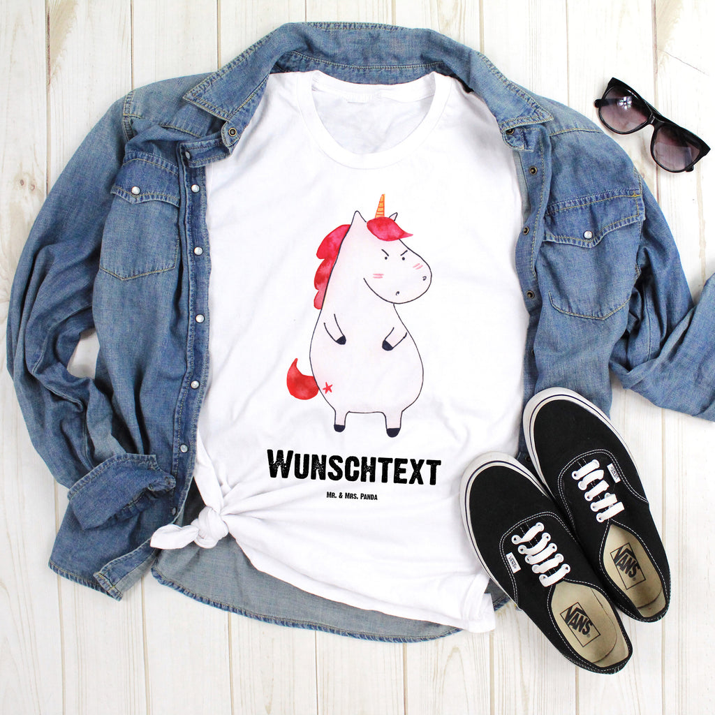 Personalisiertes T-Shirt Einhorn wütend Einhorn, Einhörner, Unicorn, Realität, Ansage, lustlos, nein, Büro, Arbeit, wütend, dumme Fragen, lustig, Spaß, Geschenk  T-Shirt Personalisiert, T-Shirt mit Namen, T-Shirt mit Aufruck, Männer, Frauen  Einhorn, Einhörner, Einhorn Deko, Pegasus, Unicorn