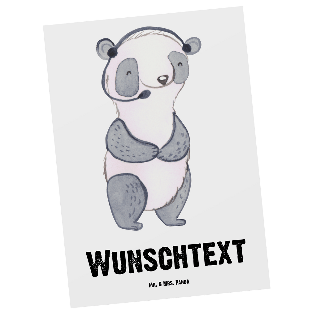 Personalisierte Postkarte Kundendienstmitarbeiter mit Herz Postkarte mit Namen, Postkarte bedrucken, Postkarte mit Wunschtext, Postkarte personalisierbar, Geschenkkarte mit Namen, Grußkarte mit Namen, Karte mit Namen, Einladung mit Namen, Ansichtskarte mit Namen, Geschenkkarte mit Wunschtext, Grußkarte mit Wunschtext, Karte mit Wunschtext, Einladung mit Wunschtext, Ansichtskarte mit Wunschtext, Beruf, Ausbildung, Jubiläum, Abschied, Rente, Kollege, Kollegin, Geschenk, Schenken, Arbeitskollege, Mitarbeiter, Firma, Danke, Dankeschön, Kundendienstmitarbeiter, Callcenteragent, customer service, backoffice mitarbeiter