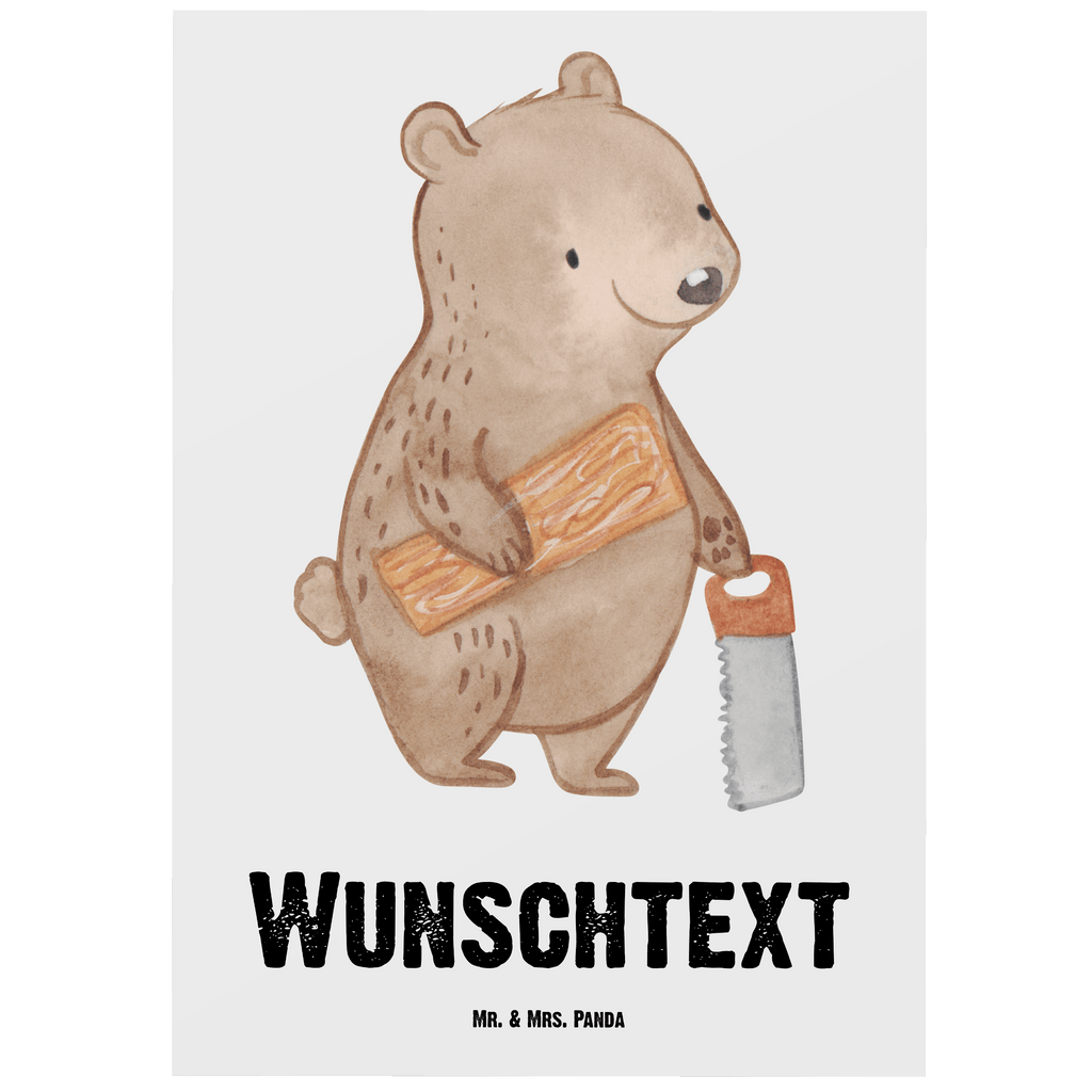 Personalisierte Postkarte Tischler aus Leidenschaft Postkarte mit Namen, Postkarte bedrucken, Postkarte mit Wunschtext, Postkarte personalisierbar, Geschenkkarte mit Namen, Grußkarte mit Namen, Karte mit Namen, Einladung mit Namen, Ansichtskarte mit Namen, Geschenkkarte mit Wunschtext, Grußkarte mit Wunschtext, Karte mit Wunschtext, Einladung mit Wunschtext, Ansichtskarte mit Wunschtext, Beruf, Ausbildung, Jubiläum, Abschied, Rente, Kollege, Kollegin, Geschenk, Schenken, Arbeitskollege, Mitarbeiter, Firma, Danke, Dankeschön