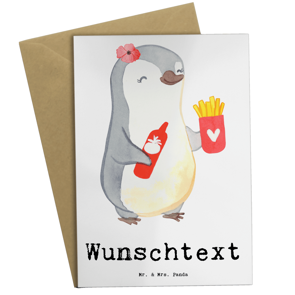 Personalisierte Grußkarte Imbissverkäuferin mit Herz Personalisierte Grußkarte, Personalisiertere Klappkarte, Personalisierte Einladungskarte, Personalisierte Glückwunschkarte, Personalisierte Hochzeitskarte, Personalisierte Geburtstagskarte, Grußkarte mit Namen, Grußkarte selber drucken, Grußkarte selbst gestalten, Grußkarte mit persönlichen Nachrichten, Grußkarte als Geldgeschenk, Grußkarten personalisiert, Beruf, Ausbildung, Jubiläum, Abschied, Rente, Kollege, Kollegin, Geschenk, Schenken, Arbeitskollege, Mitarbeiter, Firma, Danke, Dankeschön, Imbissbesitzerin, Imibissverkäuferin, Pommesverkäuferin