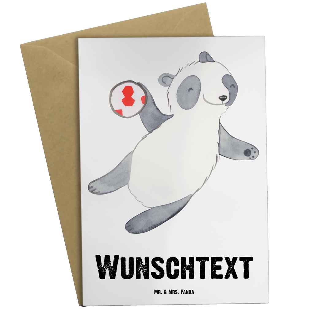 Personalisierte Grußkarte Panda Handball spielen Medizin Personalisierte Grußkarte, Personalisiertere Klappkarte, Personalisierte Einladungskarte, Personalisierte Glückwunschkarte, Personalisierte Hochzeitskarte, Personalisierte Geburtstagskarte, Grußkarte mit Namen, Grußkarte selber drucken, Grußkarte selbst gestalten, Grußkarte mit persönlichen Nachrichten, Grußkarte als Geldgeschenk, Grußkarten personalisiert, Geschenk, Sport, Sportart, Hobby, Schenken, Danke, Dankeschön, Auszeichnung, Gewinn, Sportler, Handball spielen, Handball Turnier, Handball Club, Handball Verein