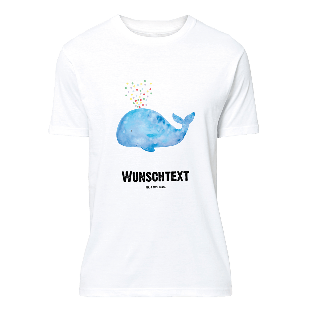 Personalisiertes T-Shirt Wal Konfetti Wal, Konfetti, Wale, Motivation, Neuanfang, Trennung, Diät, Abnehmen, Neustart, Lebensabschnitt, Geburtstag,  T-Shirt Personalisiert, T-Shirt mit Namen, T-Shirt mit Aufruck, Männer, Frauen  Meerestiere, Meer, Urlaub