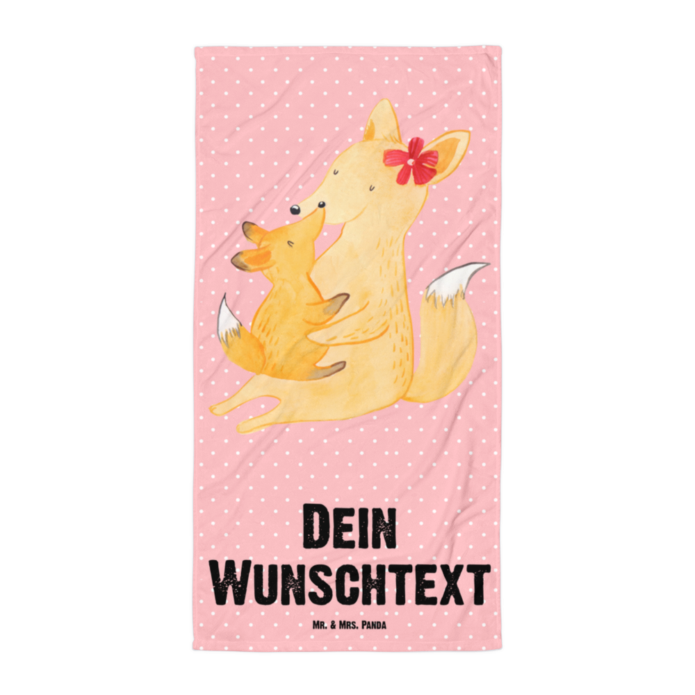 Handtuch mit Namen Fuchs Mama & Kind Personalisiertes Badehandtuch, Handtuch personalisiert, Handtuch mit Namen, Badetuch personalisiert, Handtuch bedrucken, Saunatuch mit Namen, Handtuch Geschenk, Familie, Vatertag, Muttertag, Bruder, Schwester, Mama, Papa, Oma, Opa, Mutter, Tochter, Lieblingstochter, Beste Tochter, Geschenk
