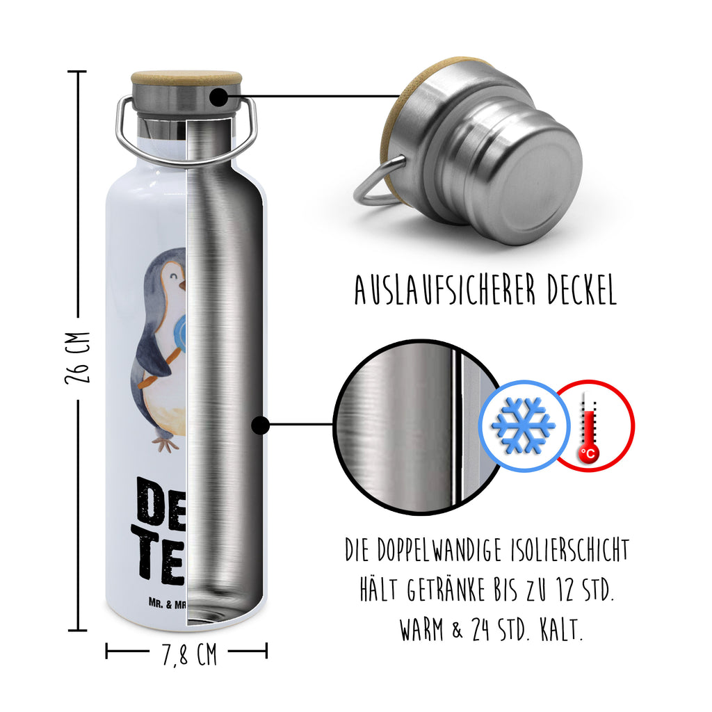 Personalisierte Trinkflasche Pinguin Lolli Personalisierte Trinkflasche, Trinkflasche mit Namen, Trinkflasche bedrucken, Flasche personalisiert, Trinkflasch mit Aufdruck, Trinkflasche Werbegeschenk, Namensaufdruck Trinkflasche, Sportflasche personalisiert, Trinkflasche Sport, Pinguin, Pinguine, Lolli, Süßigkeiten, Blödsinn, Spruch, Rebell, Gauner, Ganove, Rabauke