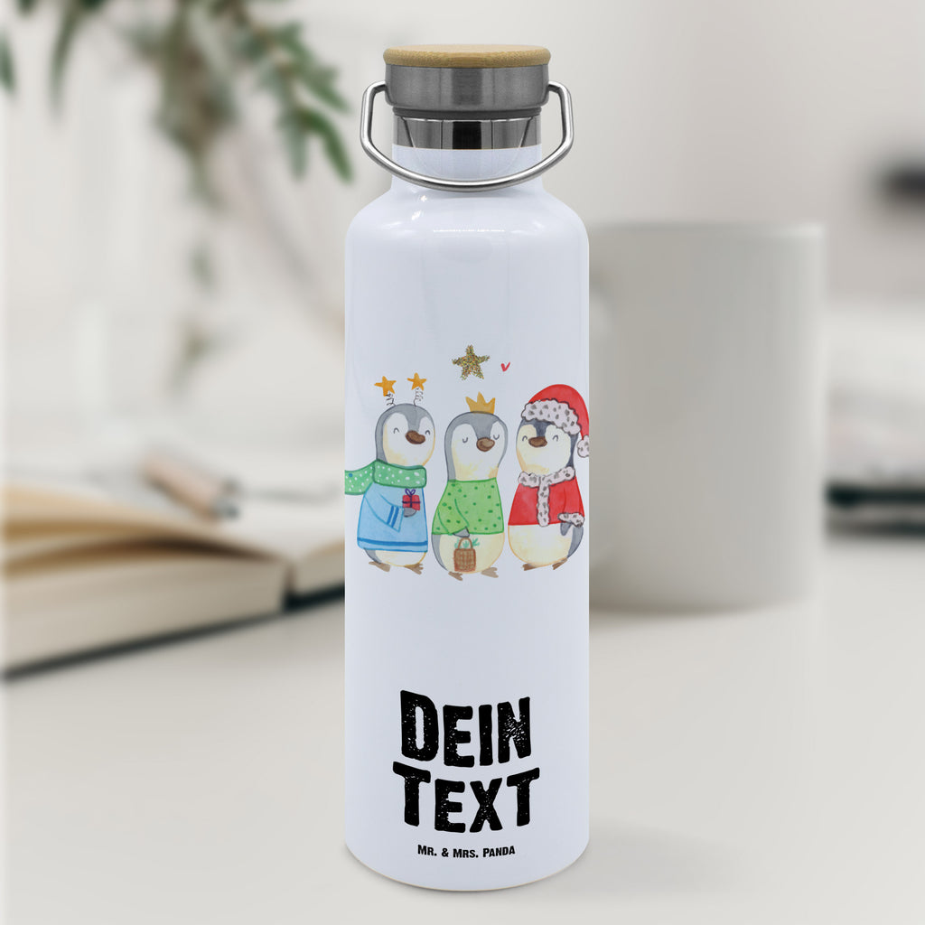 Personalisierte Trinkflasche Winterzeit Heilige drei Könige Personalisierte Trinkflasche, Trinkflasche mit Namen, Trinkflasche bedrucken, Flasche personalisiert, Trinkflasch mit Aufdruck, Trinkflasche Werbegeschenk, Namensaufdruck Trinkflasche, Sportflasche personalisiert, Trinkflasche Sport, Winter, Weihnachten, Weihnachtsdeko, Nikolaus, Advent, Heiligabend, Wintermotiv, Weihnachtsmann, Heilige drei Könige, Weihnachtstage, Weihnachtszeit
