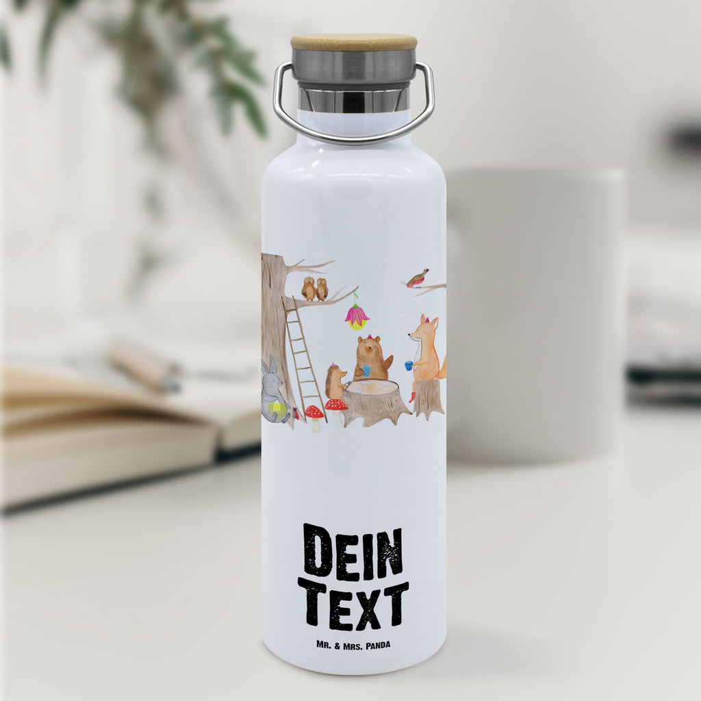Personalisierte Trinkflasche Waldtiere Picknick Personalisierte Trinkflasche, Trinkflasche mit Namen, Trinkflasche bedrucken, Flasche personalisiert, Trinkflasch mit Aufdruck, Trinkflasche Werbegeschenk, Namensaufdruck Trinkflasche, Sportflasche personalisiert, Trinkflasche Sport, Tiermotive, Gute Laune, lustige Sprüche, Tiere, Waldtiere, Picknick, Wald, Fuchs, Hase, Igel, Maus, Eichhörnchen