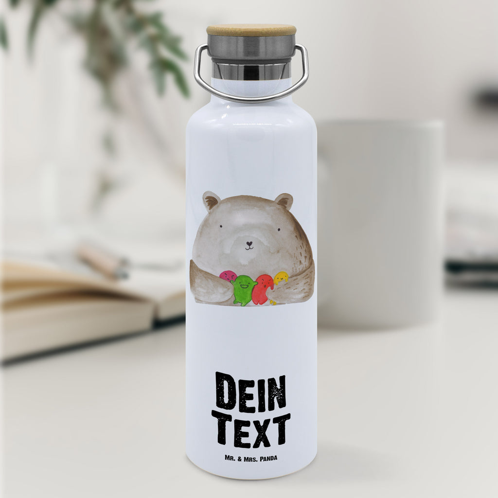 Personalisierte Trinkflasche Bär Gefühl Personalisierte Trinkflasche, Trinkflasche mit Namen, Trinkflasche bedrucken, Flasche personalisiert, Trinkflasch mit Aufdruck, Trinkflasche Werbegeschenk, Namensaufdruck Trinkflasche, Sportflasche personalisiert, Trinkflasche Sport, Bär, Teddy, Teddybär, Wahnsinn, Verrückt, Durchgedreht