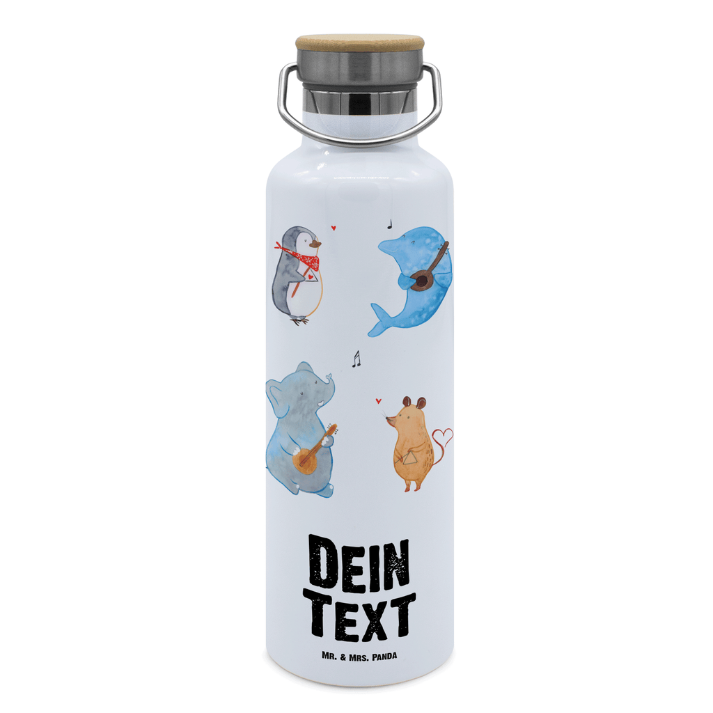 Personalisierte Trinkflasche Big Band Personalisierte Trinkflasche, Trinkflasche mit Namen, Trinkflasche bedrucken, Flasche personalisiert, Trinkflasch mit Aufdruck, Trinkflasche Werbegeschenk, Namensaufdruck Trinkflasche, Sportflasche personalisiert, Trinkflasche Sport, Tiermotive, Gute Laune, lustige Sprüche, Tiere, Hund, Pinguin, Maus, Elefant, Delfin, Gitarre, Band, Triangel, Musikanten, Musik