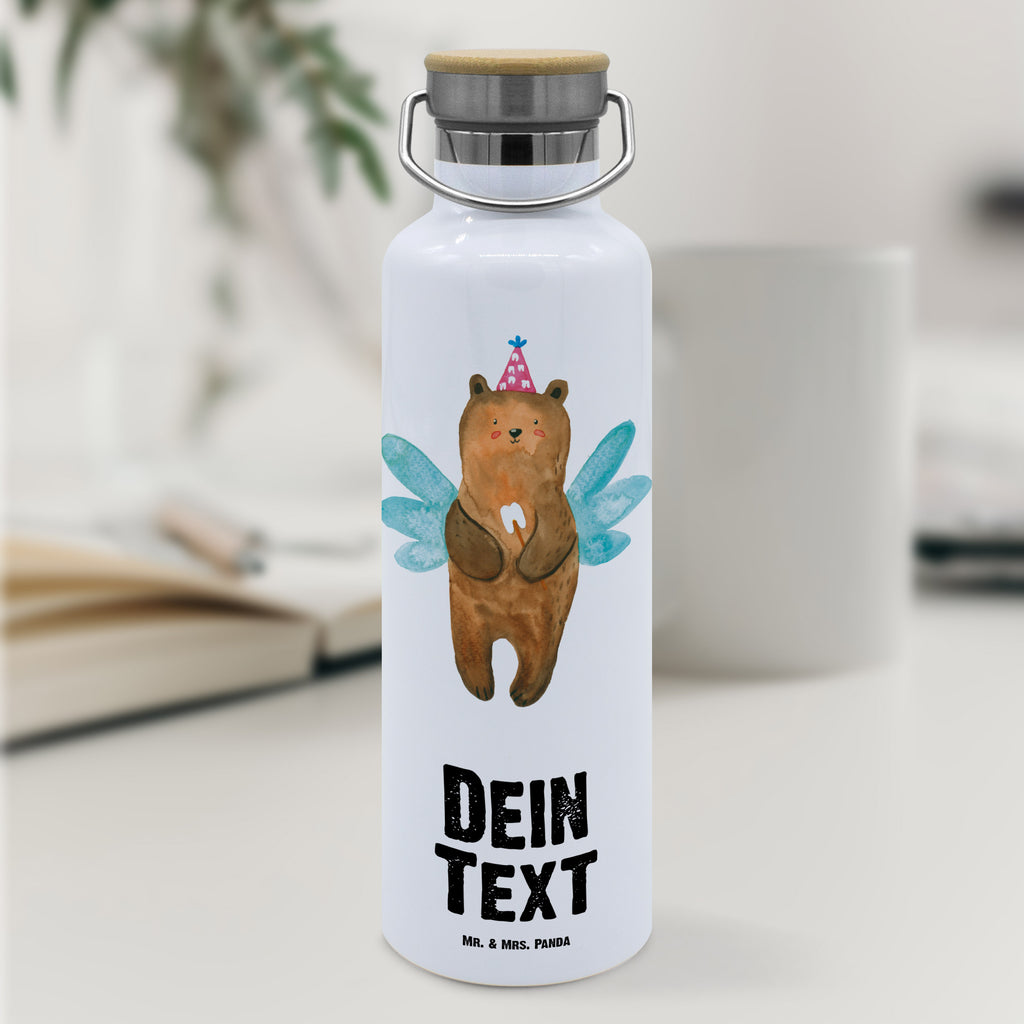 Personalisierte Trinkflasche Zahnfee Bär Personalisierte Trinkflasche, Trinkflasche mit Namen, Trinkflasche bedrucken, Flasche personalisiert, Trinkflasch mit Aufdruck, Trinkflasche Werbegeschenk, Namensaufdruck Trinkflasche, Sportflasche personalisiert, Trinkflasche Sport, Bär, Teddy, Teddybär, Zahnfee, Fee, Milchzahn, Erster Zahn