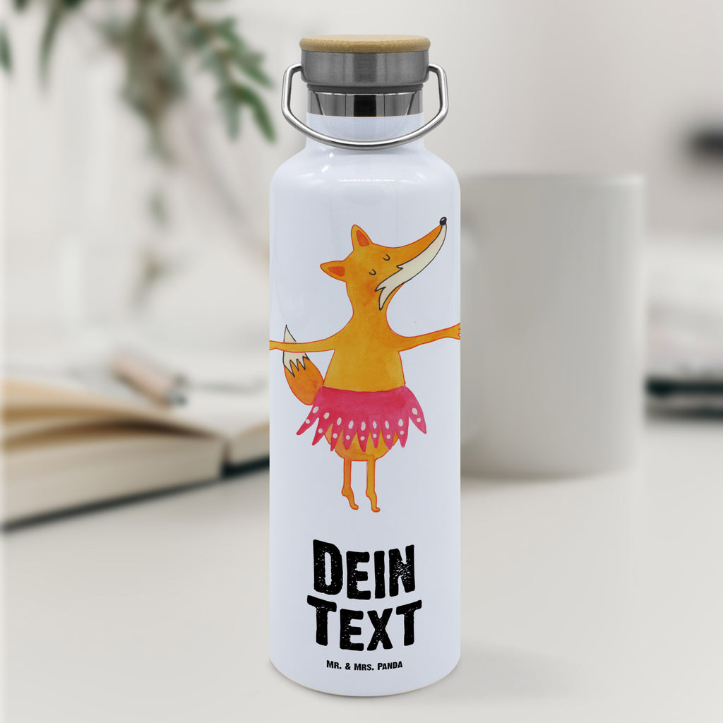 Personalisierte Trinkflasche Fuchs Ballerina Personalisierte Trinkflasche, Trinkflasche mit Namen, Trinkflasche bedrucken, Flasche personalisiert, Trinkflasch mit Aufdruck, Trinkflasche Werbegeschenk, Namensaufdruck Trinkflasche, Sportflasche personalisiert, Trinkflasche Sport, Fuchs, Fuchs Spruch, Füchse, Füchsin, Ballerina, Ballett, Tänzerin, Tanzen, Party, Einladung, Geburtstag