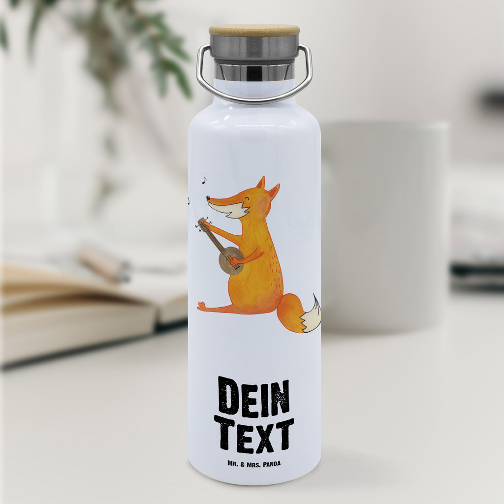 Personalisierte Trinkflasche Fuchs Gitarre Personalisierte Trinkflasche, Trinkflasche mit Namen, Trinkflasche bedrucken, Flasche personalisiert, Trinkflasch mit Aufdruck, Trinkflasche Werbegeschenk, Namensaufdruck Trinkflasche, Sportflasche personalisiert, Trinkflasche Sport, Fuchs, Füchse, Geschenk Musiker, Musik Spruch, Musikerin, Sänger, Sängerin, Gitarre