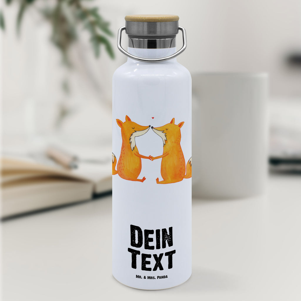 Personalisierte Trinkflasche Füchse Liebe Personalisierte Trinkflasche, Trinkflasche mit Namen, Trinkflasche bedrucken, Flasche personalisiert, Trinkflasch mit Aufdruck, Trinkflasche Werbegeschenk, Namensaufdruck Trinkflasche, Sportflasche personalisiert, Trinkflasche Sport, Fuchs, Füchse, Fox, Liebe, Liebespaar, Paar, Partner, Freundin, Freund, Ehe, Verlobte, Ehemann, Ehefrau, Liebesbeweis