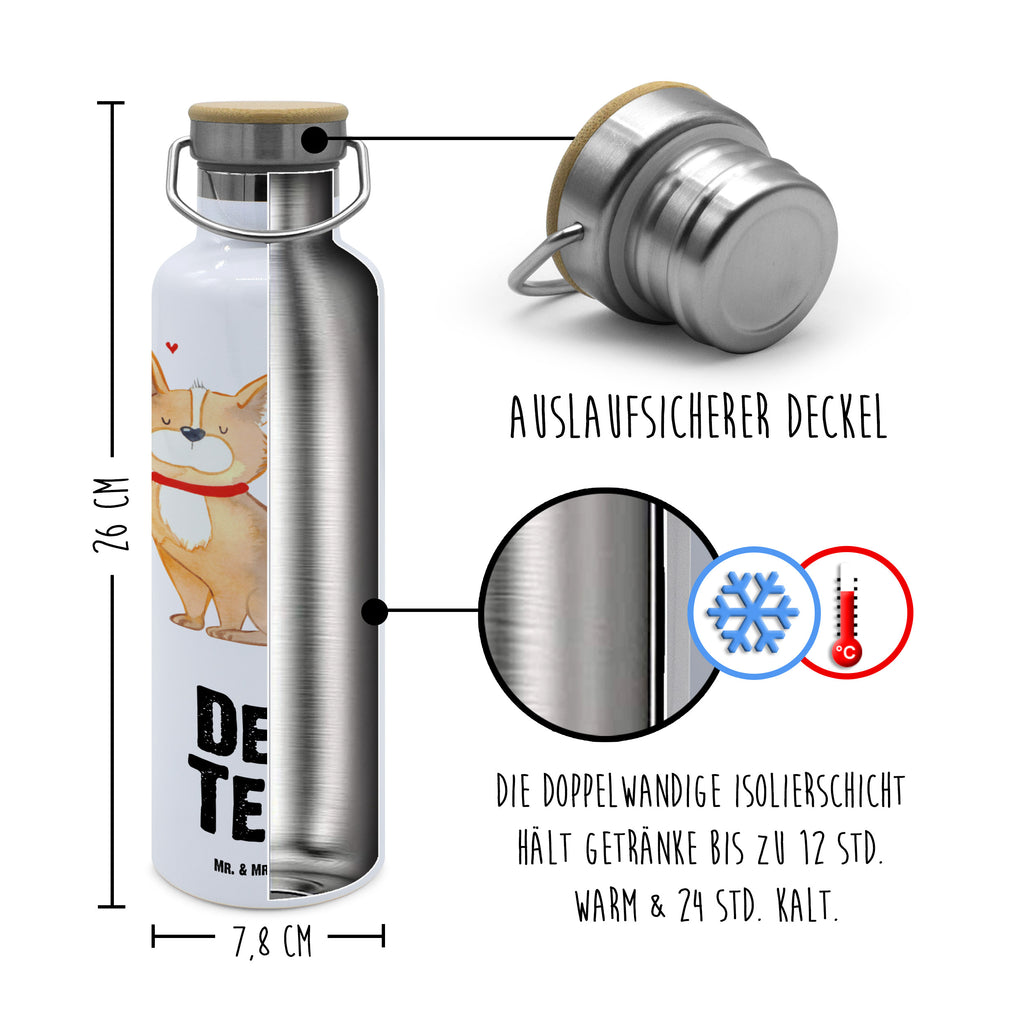 Personalisierte Trinkflasche Hundeglück Personalisierte Trinkflasche, Trinkflasche mit Namen, Trinkflasche bedrucken, Flasche personalisiert, Trinkflasch mit Aufdruck, Trinkflasche Werbegeschenk, Namensaufdruck Trinkflasche, Sportflasche personalisiert, Trinkflasche Sport, Hund, Hundemotiv, Haustier, Hunderasse, Tierliebhaber, Hundebesitzer, Sprüche, Corgie, Hundeliebe, Spruch, Hundemama, Liebe