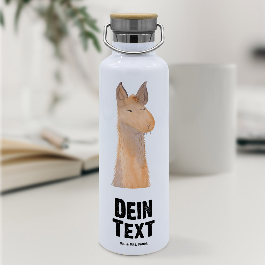 Personalisierte Trinkflasche Lamakopf genervt Personalisierte Trinkflasche, Trinkflasche mit Namen, Trinkflasche bedrucken, Flasche personalisiert, Trinkflasch mit Aufdruck, Trinkflasche Werbegeschenk, Namensaufdruck Trinkflasche, Sportflasche personalisiert, Trinkflasche Sport, Lama, Alpaka, Lamas, Recht haben, genervt sein, Freundin, beste Freundin, Partnerin, Büro, Büroalltag, Chef, Chefin, Azubi