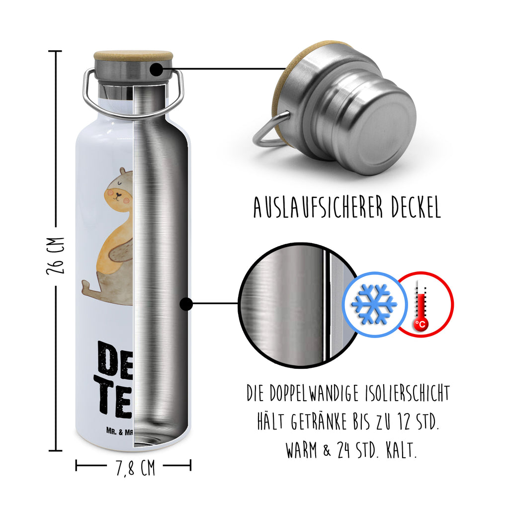 Personalisierte Trinkflasche Otter Bauch Personalisierte Trinkflasche, Trinkflasche mit Namen, Trinkflasche bedrucken, Flasche personalisiert, Trinkflasch mit Aufdruck, Trinkflasche Werbegeschenk, Namensaufdruck Trinkflasche, Sportflasche personalisiert, Trinkflasche Sport, Otter, Fischotter, Seeotter, Otter Seeotter See Otter