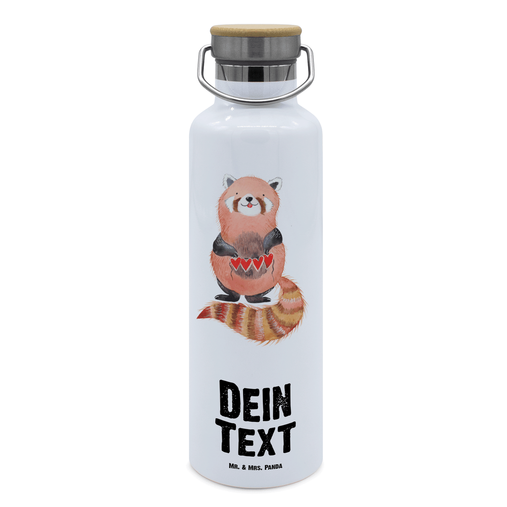 Personalisierte Trinkflasche Roter Panda Personalisierte Trinkflasche, Trinkflasche mit Namen, Trinkflasche bedrucken, Flasche personalisiert, Trinkflasch mit Aufdruck, Trinkflasche Werbegeschenk, Namensaufdruck Trinkflasche, Sportflasche personalisiert, Trinkflasche Sport, Tiermotive, Gute Laune, lustige Sprüche, Tiere, Panda, Liebe, Rot, Herz, Liebling, Lieblingsmensch