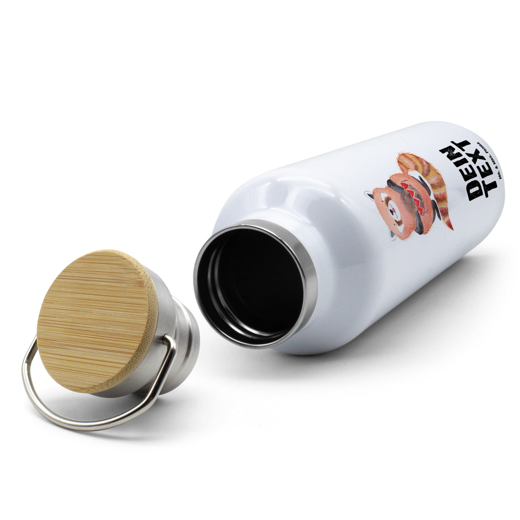 Personalisierte Trinkflasche Roter Panda Personalisierte Trinkflasche, Trinkflasche mit Namen, Trinkflasche bedrucken, Flasche personalisiert, Trinkflasch mit Aufdruck, Trinkflasche Werbegeschenk, Namensaufdruck Trinkflasche, Sportflasche personalisiert, Trinkflasche Sport, Tiermotive, Gute Laune, lustige Sprüche, Tiere, Panda, Liebe, Rot, Herz, Liebling, Lieblingsmensch