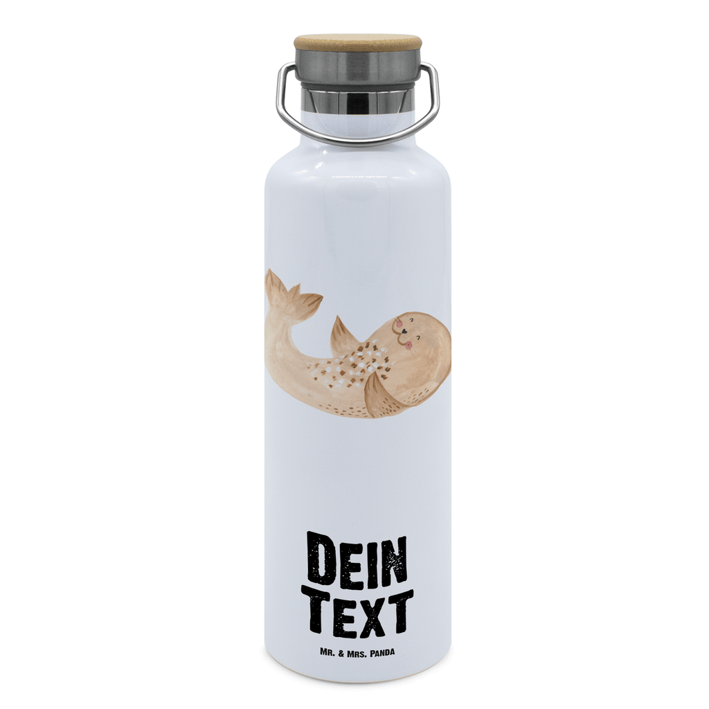 Personalisierte Trinkflasche Robbe liegend Personalisierte Trinkflasche, Trinkflasche mit Namen, Trinkflasche bedrucken, Flasche personalisiert, Trinkflasch mit Aufdruck, Trinkflasche Werbegeschenk, Namensaufdruck Trinkflasche, Sportflasche personalisiert, Trinkflasche Sport, Tiermotive, Gute Laune, lustige Sprüche, Tiere, Robbe, Robben, Seehund, Strand, Meerestier, Ostsee, Nordsee, Lachen, Freude
