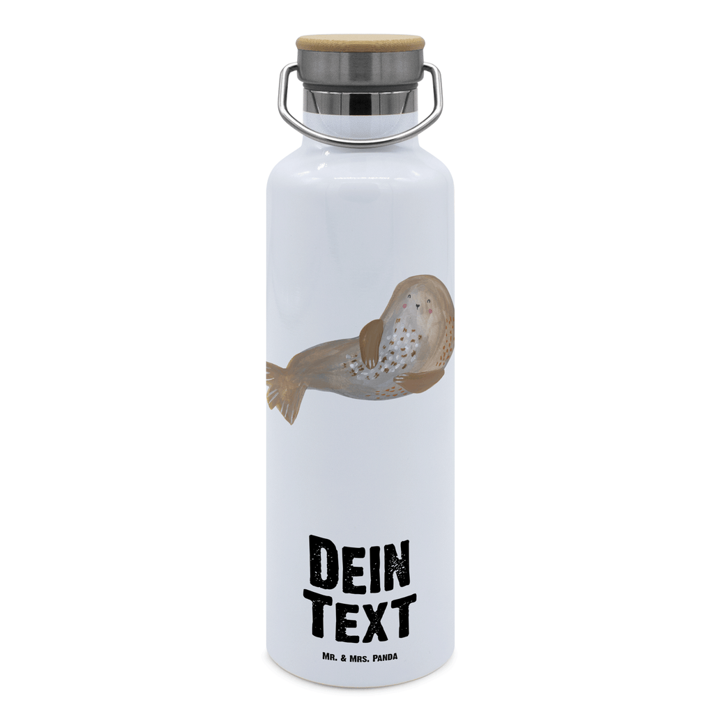 Personalisierte Trinkflasche Robbe lachend Personalisierte Trinkflasche, Trinkflasche mit Namen, Trinkflasche bedrucken, Flasche personalisiert, Trinkflasch mit Aufdruck, Trinkflasche Werbegeschenk, Namensaufdruck Trinkflasche, Sportflasche personalisiert, Trinkflasche Sport, Tiermotive, Gute Laune, lustige Sprüche, Tiere, Robbe, Robben, Seehund, Strand, Meerestier, Ostsee, Nordsee